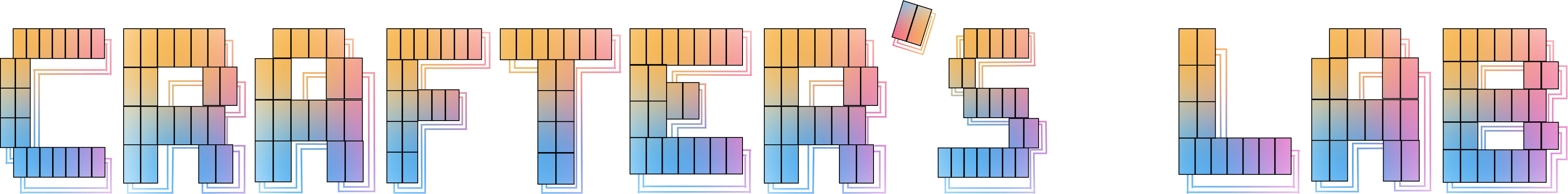 Crafter’s Lab pixel logotype